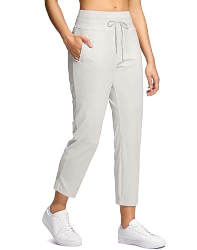 YYV Women's High-Waisted Stretch Ankle Golf Pants w/ 3 Pockets & Split Hem (XS-XXL, Various) from $13.49 + Free Shipping w/ Prime or on $35+