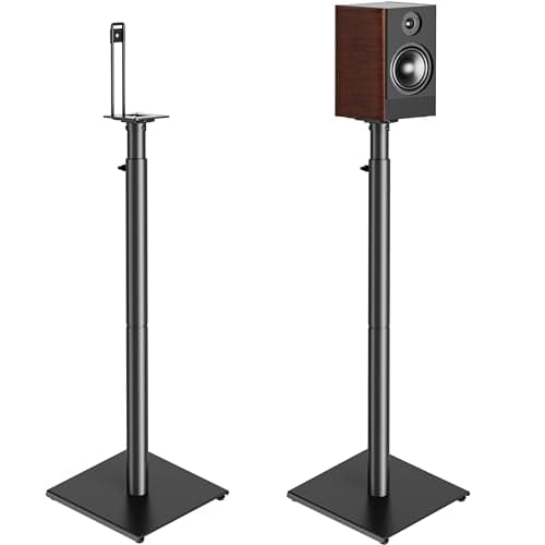 USX MOUNT Speaker Stand Height Adjustable for Satellite & Bookshelf Speaker (pair) - 11LBS Capacity - $34.15 (ymmv)