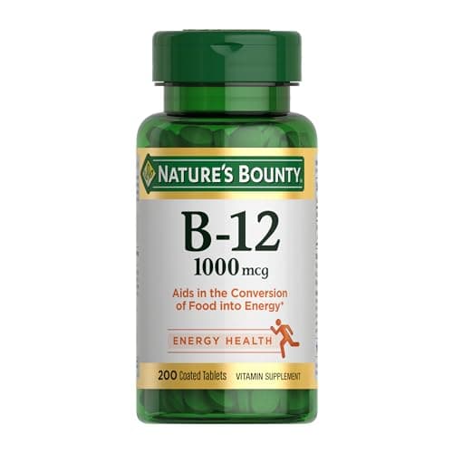 Select Accts: Nature's Bounty Vitamins & Supplements: 200-ct 1000mcg Vitamin B12 $5.50 & More w/ S&S