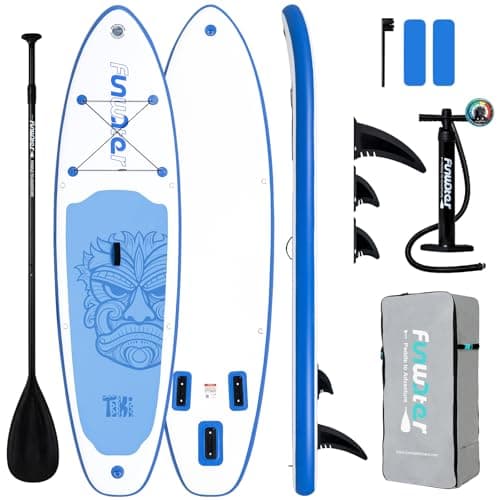 10'6" FunWater Inflatable Stand Up Paddle Board (4 colors) from $78.87 + Free Shipping
