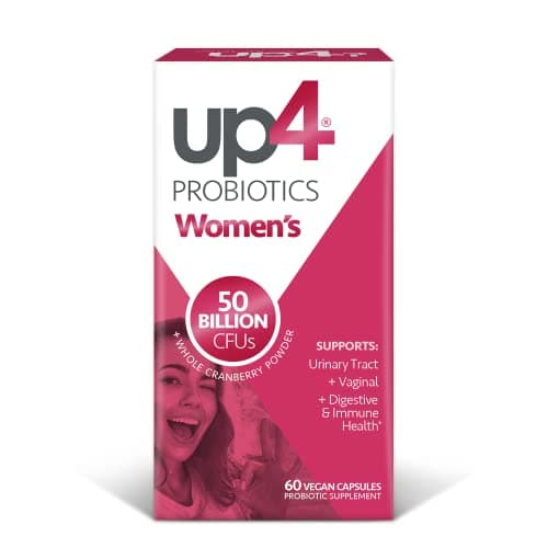 up4 Probiotic Supplement for W...ree, Soy Free, Vegan, 60 Count
