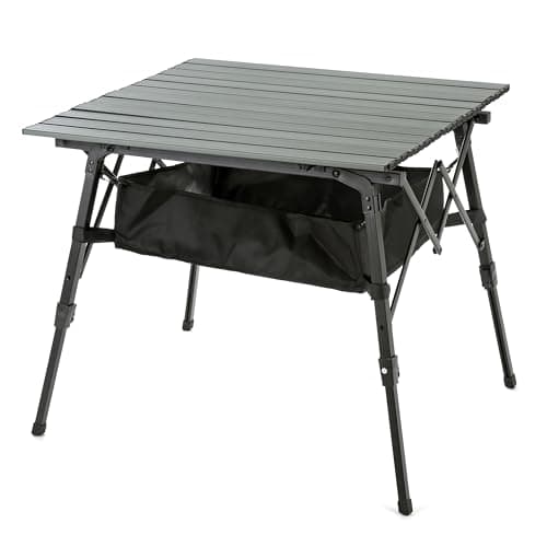 Select Areas: 39" ARROWHEAD Outdoor Aluminum Folding Camp Roll Up Table (Grey) $38 + Free S&H