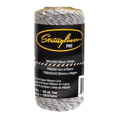 Stringliner 35190 Mason’s Line...ded Black/White 250'. (1 Pack)