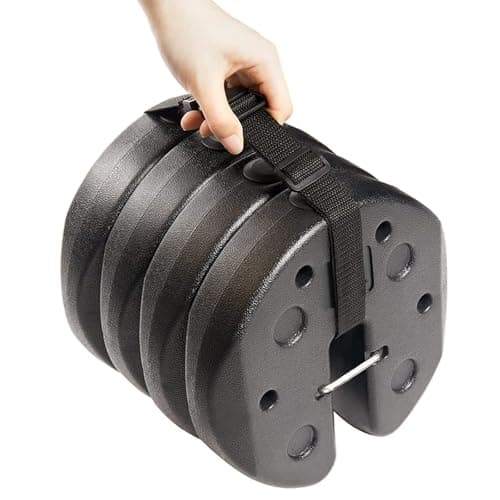 ABCCANOPY Easy Canopy Weights ...t Outdoor Events, 4Pack (27LB)