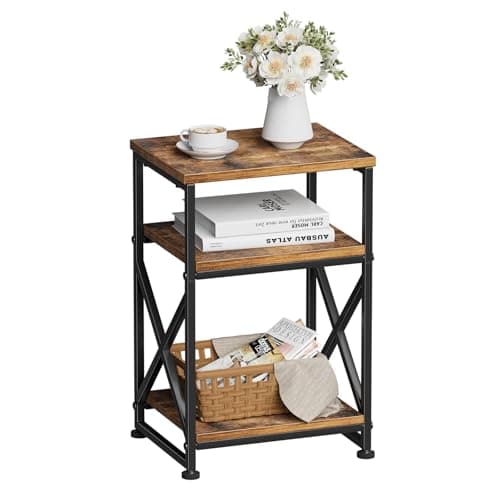 Simple Trending 3-Tier Side Table for $20 + free shipping w/ Prime