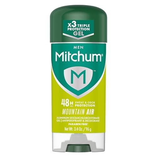 3.4-Ounce Mitchum Men's Antiperspirant Deodorant Gel Stick (Mountain Air) $2.75 w/ S&S + Free Shipping w/ Prime or on $35+