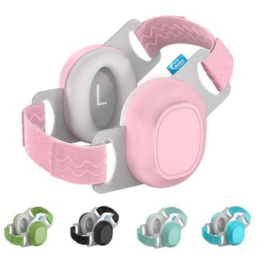 Bella's Friends Life Baby Ear Muffs for Noise Protection, Comfy & Adjustable 24dB Noise Cancelling Headphones for Babies (3–48 Months) – Soft, Fontanel-Safe Design for Better Sleep & Travel Comfort