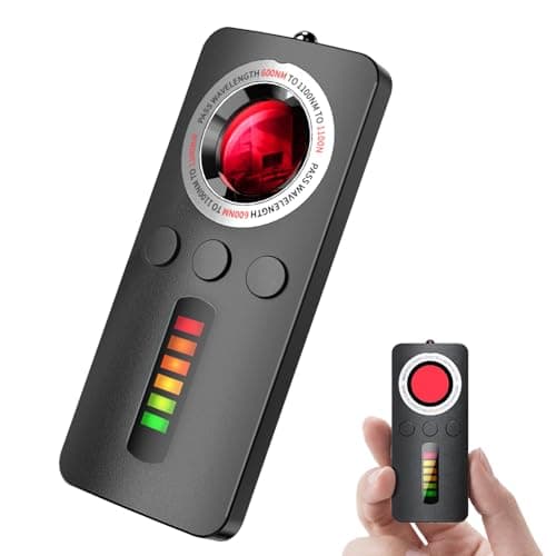 AI Privacy Pen Hidden Camera Detector,Portable Anti-Spy Bug Finder with Listening Device Detection,GPS Tracker Detector with RF & WiFi Signal Scanner, Privacy Protection for Hotels,Travel,Home,Office