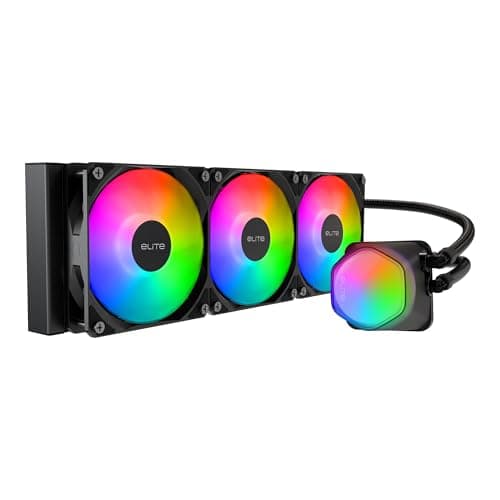 Cooler Master Elite Liquid 360 CPU AIO Cooler Black or White $49.99