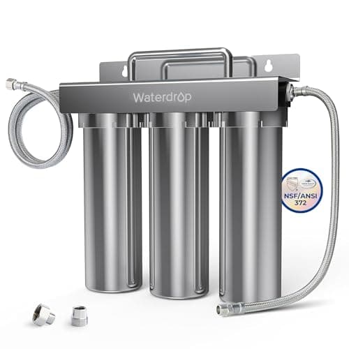 Waterdrop Stainless Steel TST-UF 0.01μm Ultra-Filtration Under Sink Water Filter System $134.90 + Free Shipping