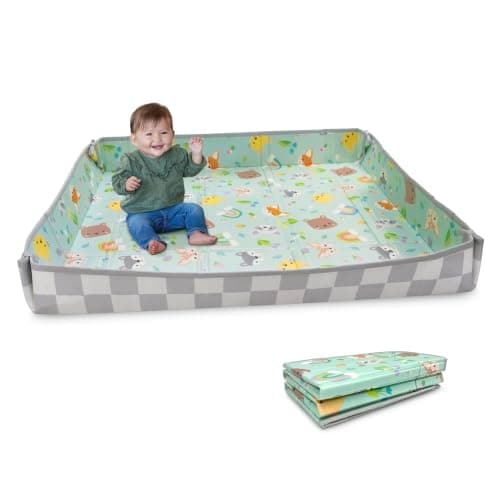 Infantino Foldable Soft Foam P...r Resistant, Wipeable, Animals
