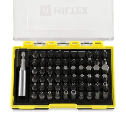 $12.80 | 61 Piece Hiltex 10060 Security Bit Set with Magnetic Extension Adapter at Amazon