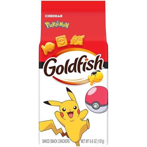 6.6-Ounce Goldfish Pokémon Cheddar Cheese Crackers $1.74 w/ S&S + Free Shipping w/ Prime or on $35+