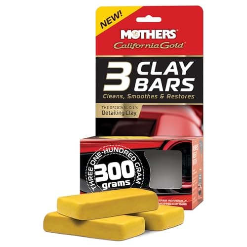 Mothers California Gold Clay Bars 3-Pack for $17 + free shipping w/ Prime