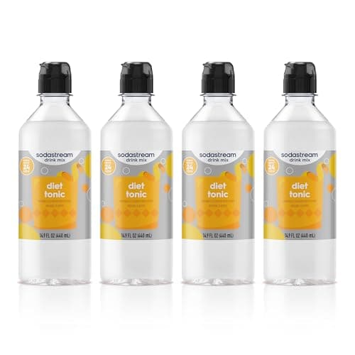 SodaStream Diet Tonic New Pour...Bottle, 14.9 FL Oz (Pack of 4)