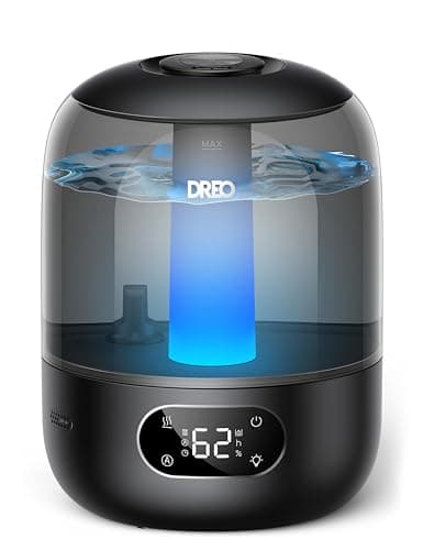 DREO Humidifiers for Bedroom, ...ry, Plants, 360° Nozzle, Black