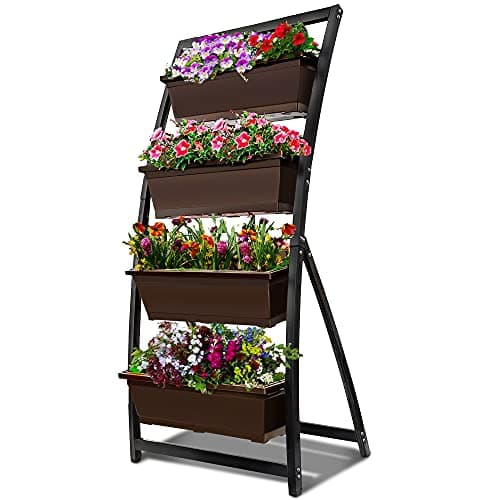 6-Ft Raised Garden Bed - Verti... Grow Vegetables Herbs Flowers