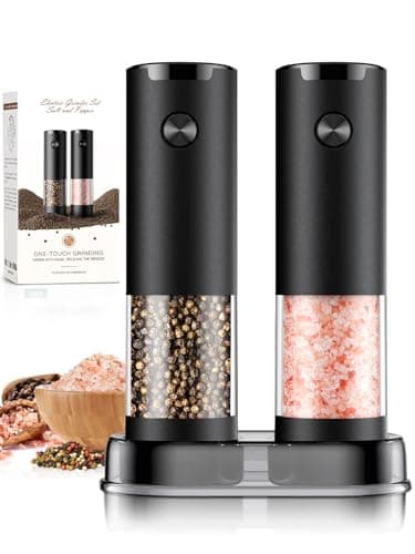 ioion 100ml Electric Salt & Pepper Grinder Set $11.99 + Free shipping w/ prime or on 35+.