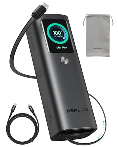 (prime) 165W (total) AsperX 20,000mAh (74Wh) Laptop Power Bank $40 + Free S/H