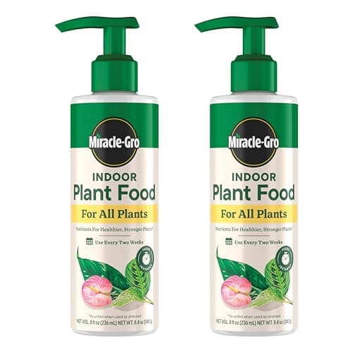 $9.95* | 2-Pk 8-Oz Miracle-Gro Indoor Plant Food Liquid Fertilizer at Amazon