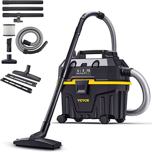 VEVOR Shop Vac Wet and Dry Vac...t Debris Pet Hair Black/Yellow