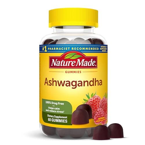 Nature Made Ashwagandha Gummie...pport, 60 Count, 30-Day Supply