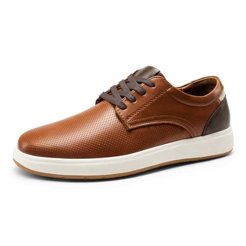 Bruno Marc Men's Casual Dress Sneakers (Brown or Black) $23.75 + Free Shipping w/ Prime or on $35+