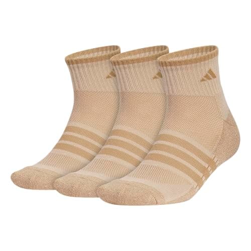 adidas Mens Cushioned X Socks (3 Pairs) Multiple Heights, Durable & Comfortable