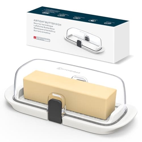 Kitchendao Airtight Butter Dish (3 colors) $7.49 + Free Shipping w/ Prime or on $35+