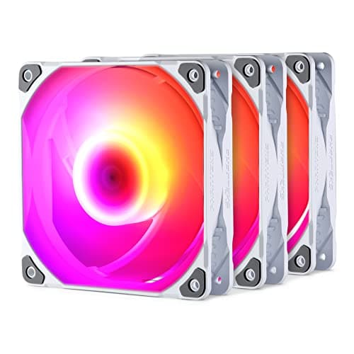 Phanteks (PH-F140SK_DRGB_PWM_WT01_3P) SK140 DRGB PWM Fan 3Pack – 3X 140mm White $22.30 (free shipping via Prime)