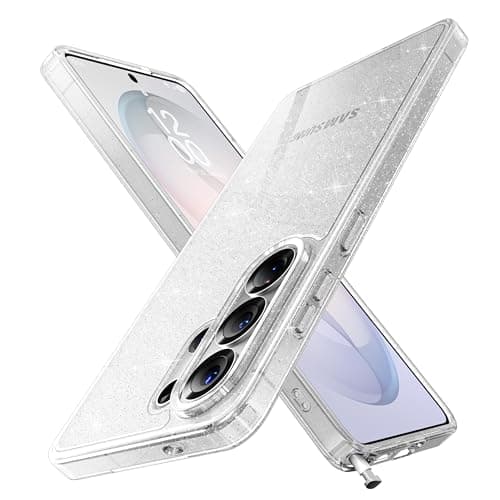 CASEKOO Pearl Glitter for Samsung Galaxy S26 Ultra Case [Patented Anti-Yellow] [16FT Military-Grade Protection] [Camera Guard] Slim Transparent Shockproof Case with Lanyard Hole for S26 Ultra 6.9''