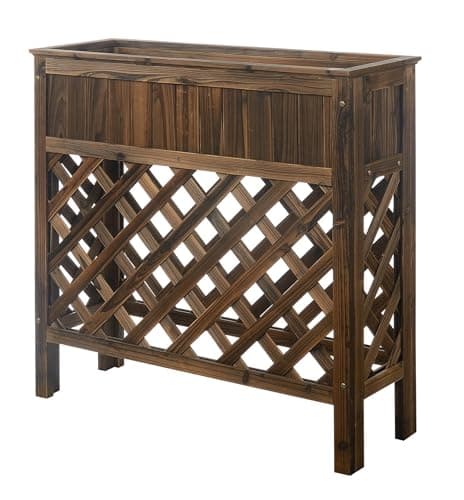 Convenience Concepts Planters ...Patio Planter, Weathered Cedar