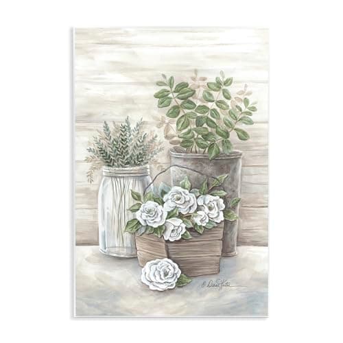 Stupell Industries Country Suc... Planter,Design by Diane Kater
