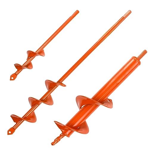 Auger Drill Bit 3-Piece Set for Planting for $12 + free shipping w/ Prime
