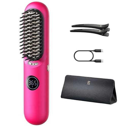 Fanttik Solo I10 Cordless Hair Straightener Brush for $40 w/ Prime + free shipping