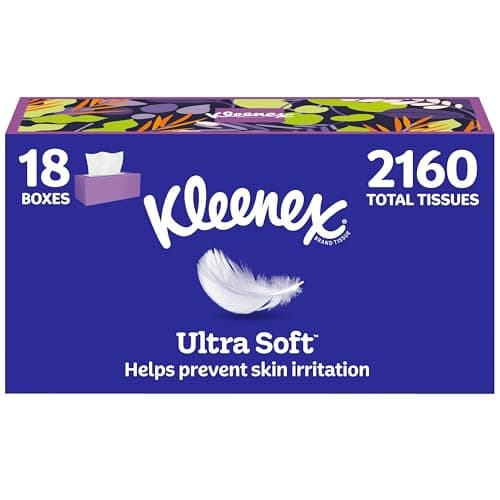 [SnS, AC] $17.96 | 18-Pack 120-Count Kleenex Ultra Soft Facial Tissues at Amazon