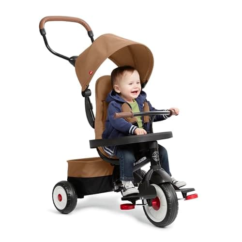 Radio Flyer City 4-in-1 Stroll...Stroller Tricycle for Toddlers