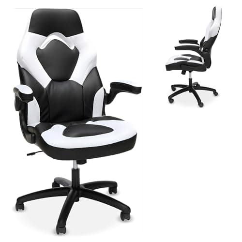 RESPAWN 3085 Ergonomic Gaming ...ame Computer Desk Seat - White