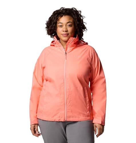 Columbia Womens Switchback IV Rain Jacket, Alpenglow, Small