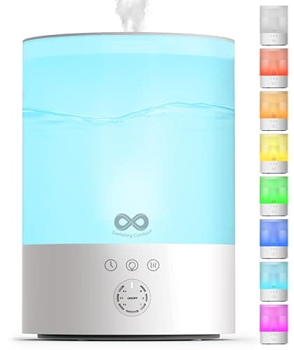 Everlasting Comfort 2.5L Top Fill Ultrasonic Cool Mist Humidifier for $30 + free shipping w/ Prime
