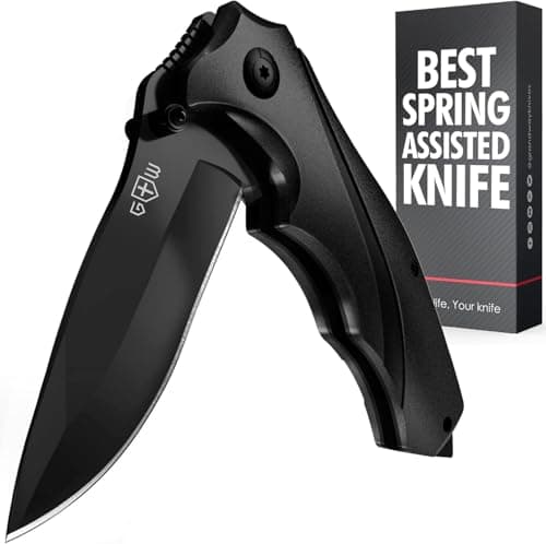 Grand Way Folding Pocket Knife w/ Glass Breaker & Clip for $9 + free shipping w/ Prime