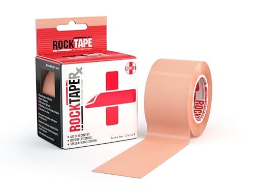RockTape RX Sensitive-Skin 2-I....4-Foot Continuous Roll, Beige