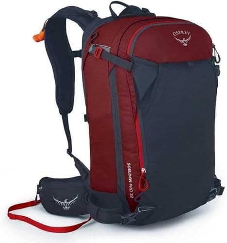 Osprey Soelden Pro 32 Men's Sk...alanche Backpack, Red Mountain