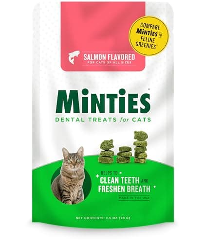 Minties Dental Treats for Cats...ath and Controls Tartar, 2.5oz