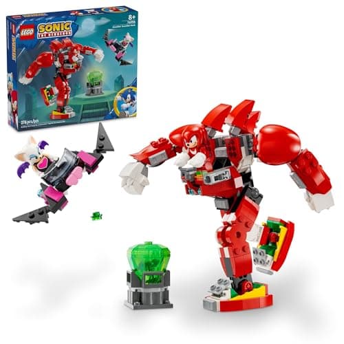 $23.99 | 276-Piece LEGO Sonic the Hedgehog: Modern Games - Knuckles' Guardian Mech (76996, 2024) at Amazon