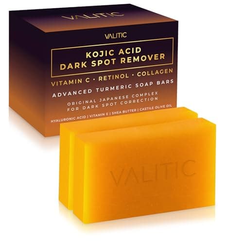 -20% LIMITED TIME OFF on Fast Selling Kojic Acid Dark Spot Remover Soap Bars (2-Pack) (VALITIC)