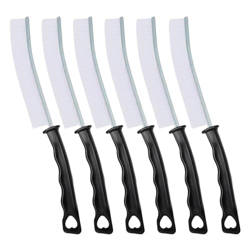 Hard Bristle Crevice Cleaning Brush 6-Pack for $5 + free shipping w/ Prime