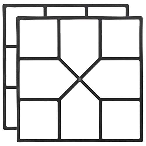 2 Pack Decorative Pavement Mol... Pavers Reusable Pathway Mould