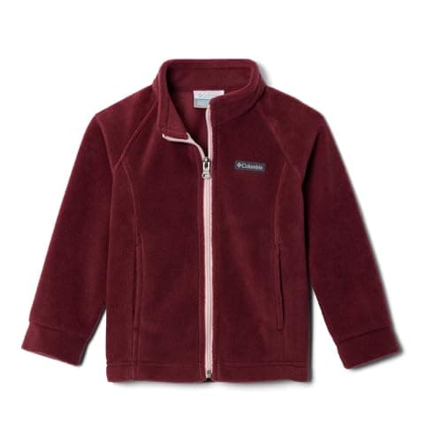 Columbia Youth Benton Springs Fleece Jacket, Rich Wine, 3/6