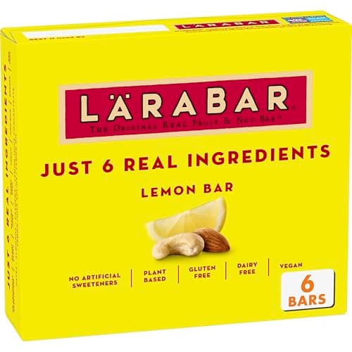Larabar Lemon Bar Fruit and Nu...n Free and Vegan, 9.6 oz, 6 Ct